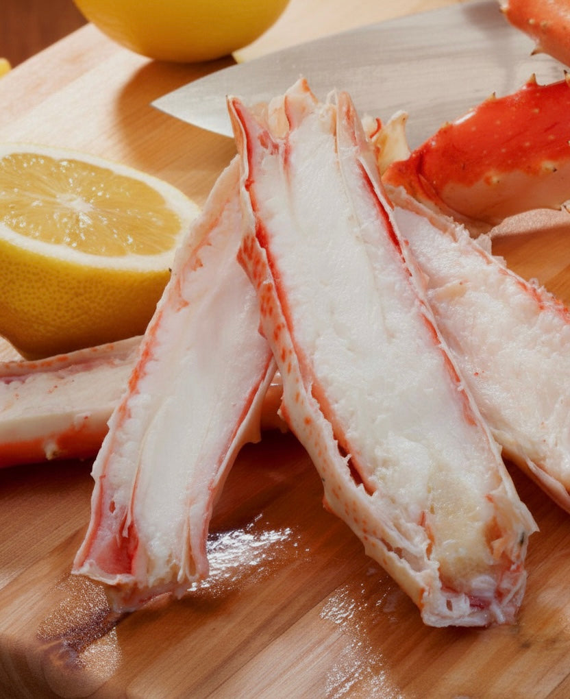 🧊 Flash-Frozen Excellence:Super Colossal Russian King Crab Legs